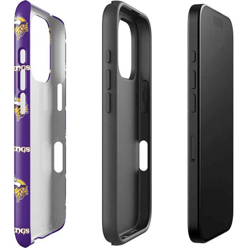 NFL Minnesota Vikings Blitz Series iPhone 16 Pro Impact Case